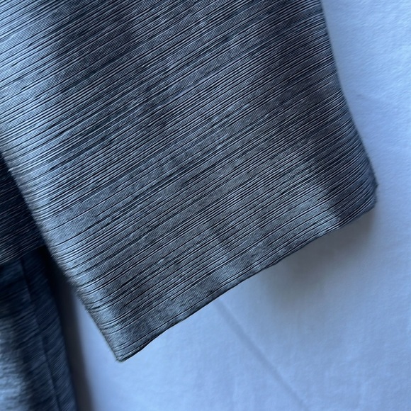 Preston & York Shimmering Gray 2 piece Dress & Jacket. Sz 10/12 - Picture 4 of 14